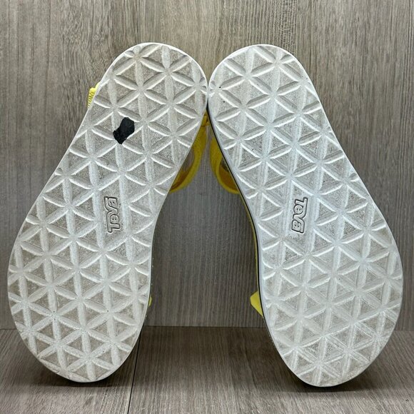Teva Sandals Womens Size 6 Flatform Universal Mesh Strappy Hiking Yellow 1102451 - Picture 11 of 11